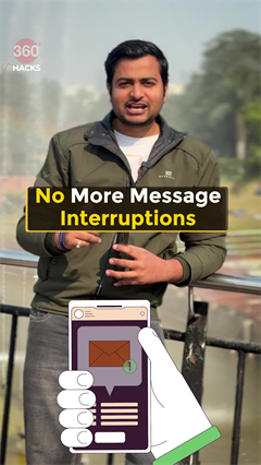 No more message interruptions