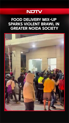 Food Delivery Mix-Up Sparks Violent Brawl In Greater Noida Society