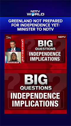 'Greenland Not Prepared For Independence Yet': Minister To NDTV