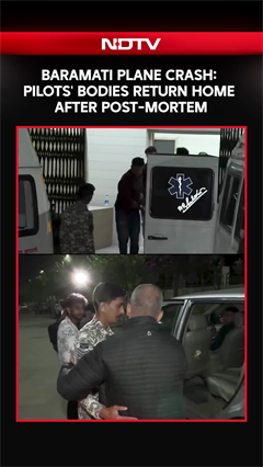 Baramati Plane Crash: Pilots' Bodies Return Home After Post-Mortem
