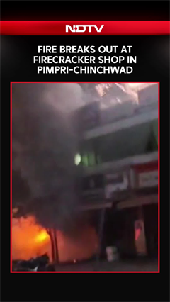 Fire Breaks Out At Firecracker Shop In Pimpri-Chinchwad