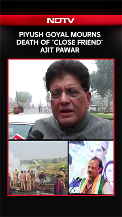Ajit Pawar Death: Piyush Goyal Mourns The Loss of A 'Close Friend'