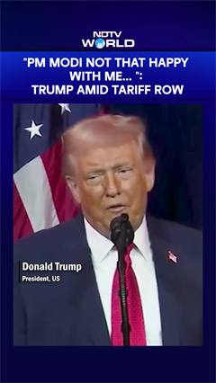 "PM Modi Not That Happy With Me As They Are Paying Lot Of Tariffs": Trump