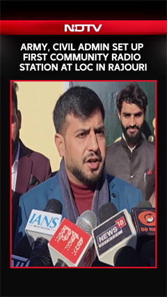 Video: Jammu Kashmir | Army, Civil Administration Set Up First Community Radio Station At LoC In Rajouri