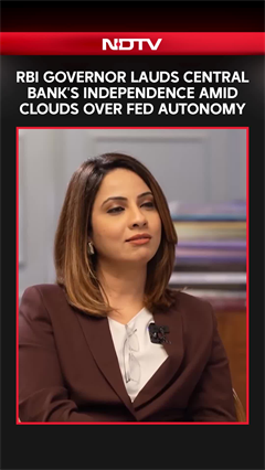 RBI Governor Lauds Central Bank's Independence Amid Clouds Over Fed Autonomy