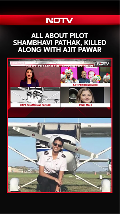 Ajit Pawar Death News: All About Pilot Shambhavi Pathak, Killed In Ajit Pawar Plane Crash