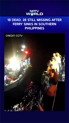 18 Dead, 28 Still Missing After Ferry Sinks Off Basilan Province In Philippines