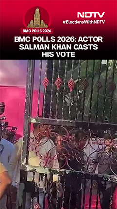 BMC Polls: Actor Salman Khan Casts His Vote