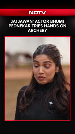 Video: Jai Jawan | Actor Bhumi Pednekar Tries Hands On Archery At Assam Regimental Centre