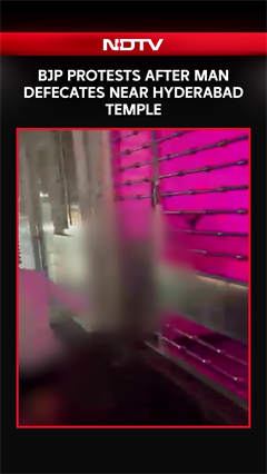 Tension In Hyderabad After Man Allegedly Found Defecating Near Temple