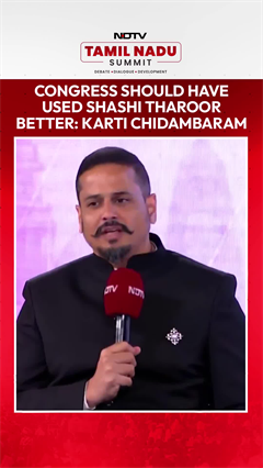 Congress Should Have Used Shashi Tharoor Better: Karti Chidambaram | Tamil Nadu News