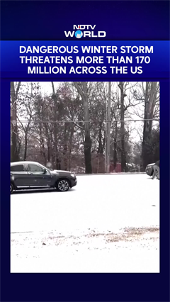 US Winter Storm 2026 | Dangerous Winter Storm Threatens More Than 170 Million Across The US