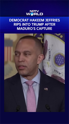&ldquo;Unauthorized Military Action&hellip;&rdquo;: Democrat Hakeem Jeffries Rips Into Trump After Maduro's Capture