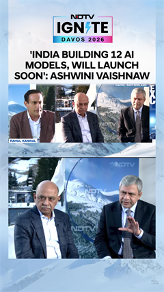 "India Building AI Models, Will Launch "India Building AI Models, Will"India Building AI Models, Will Launch First Soon": Ashwini VaishnawLaunch First Soon": Ashwini VaishnawSoon": Ashwini Vaishnaw
