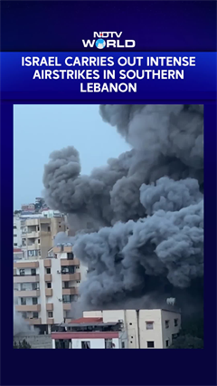 Israel Strikes Lebanon | Israel Launches Intense Airstrikes On Southern Lebanon, Journalists Injured