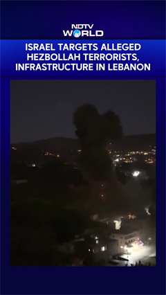 Video: Israel Strikes Alleged Hezbollah Terrorists, Infrastructure In Southern Lebanon