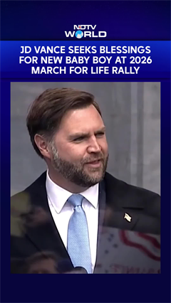 JD Vance Seeks Blessing For New Baby Boy At 2026 March For Life Rally