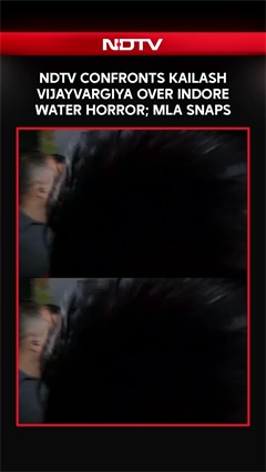 Indore Water Horror: NDTV Confronts BJP's Kailash Vijayvargiya, MLA Snaps On Camera