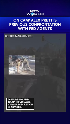 Alex Pretti News | On Cam: Alex Pretti's Previous Confrontation With Fed Agents