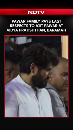 Ajit Pawar Death: Pawar Family Pays Last Respects to Ajit Pawar in Baramati