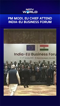 India-EU Trade Deal | PM Modi, EU Chief Attend India-EU Business Forum