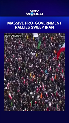 Tens of Thousands Join Pro-Government Demonstrations Across Iran