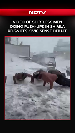 Viral Video Of Shirtless Men In Himachal Reignites Civic Sense Debate