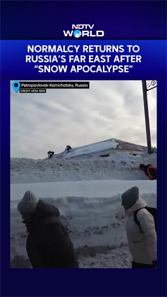 Russia&rsquo;s Kamchatka Slowly Recovers After &ldquo;Snow Apocalypse&rdquo;