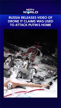 Russia Releases Video Of Drone It Claims Was Used To Attack Putin's Home
