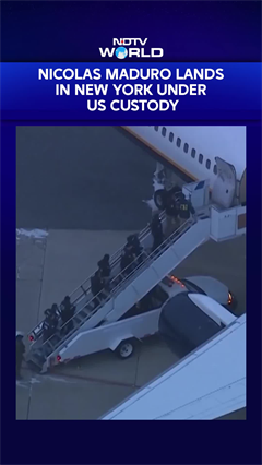 Nicolas Maduro Lands in New York Under US Custody