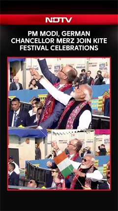 Video: PM Modi News | PM Modi, German Chancellor Merz Inaugurate International Kite Festival 2026