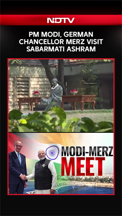 Video: PM Modi, German Chancellor Merz Visit Sabarmati Ashram As Strategic Talks Begin