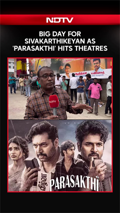 Video: Parasakthi | Big Release Day For Sivakarthikeyan As 'Parasakthi' Reaches Cinemas