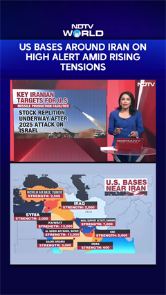 Iran Crisis Today | US Bases Around Iran On High Alert Amid Rising Tensions