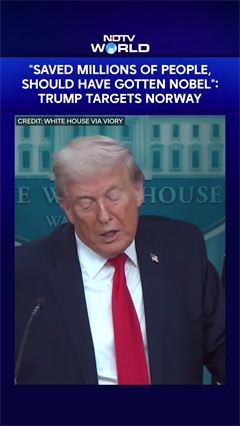 Nobel Prize | "Saved Millions Of People, Should Have Gotten Nobel": Trump Targets Norway