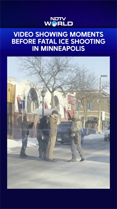 Minneapolis ICE Shooting | Video Showing Moments Before Fatal ICE Shooting In Minneapolis