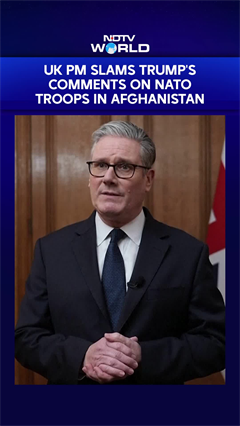 UK US Ties | "Insulting": UK PM Slams Trump's Comments On NATO Troops In Afghanistan
