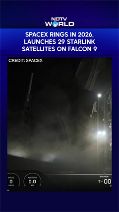 SpaceX Launches 2026's First Starlink Satellites On New Falcon 9 Rocket