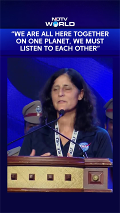 Sunita Williams News | Sunita Williams: &ldquo;We Are All Here Together On One Planet, We Must Listen To Each Other&rdquo;