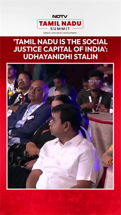 'Tamil Nadu Is the Social Justice Capital of India': TN Deputy CM Udhayanidhi Stalin