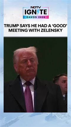 Trump Holds 'Very Good Talks' With Zelensky As US Pushes For Ukraine Deal