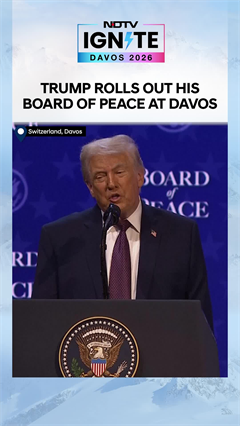 Trump Launches Board Of Peace At Signing Ceremony In Davos