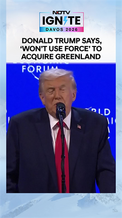 Donald Trump Says, 'Won't Use Force' To Acquire Greenland