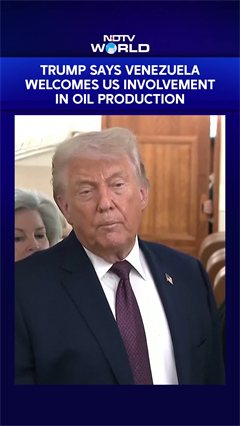 Trump On Venezuela | Trump Says Venezuela Is Welcoming U.S. Involvement In Oil Production