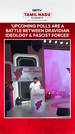 'Upcoming Polls Are a Battle Between Dravidian Ideology and Fascist Forces': Udhayanidhi Stalin