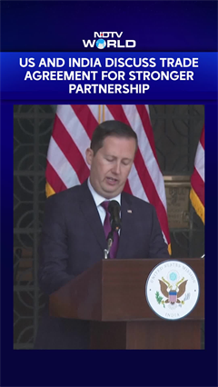 Video: US And India Discuss Trade Agreement For Stronger Partnership
