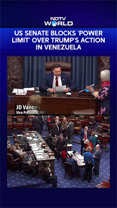 US Senate Blocks Effort To Rein In Trump's Venezuela War Powers