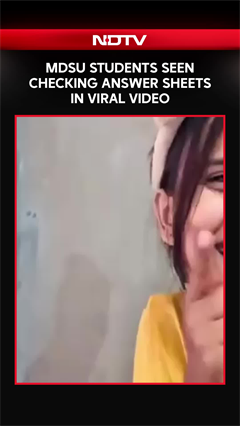 MDSU Students Seen Checking Answer Sheets In Viral Video