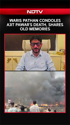 AIMIM's Waris Pathan Condoles Ajit Pawar's Death, Shares Old Memories