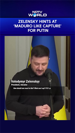 Ukraine War | Zelensky Hints At 'Maduro Like Capture' For Putin